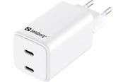 Handys - Adapter und Ladegeräte - Sandberg 2-Port USB-C AC Charger - 441-56