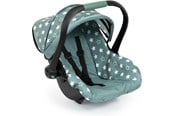 Puppen & Zubehör - Bayer Design Deluxe Car Seat with Canopy for Dolls - Green w/ Stars - 67958AA