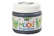 Kreativ-Spiele - Creativ Company Mucki Finger Paint - Black 150ml - 34763