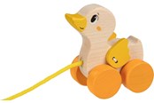Baby Spielzeug - Goki Pull-along Animal Duck - 54884