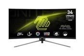 Monitor - 34" MSI MAG 345CQRDE - 3440x1440 (UWQHD) - 180Hz - VA - 9S6-3DD14H-003