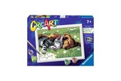 Kreativ-Spiele - Ravensburger CreArt Painting by Numbers - Sleeping Cats and Dogs - 289301