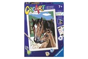 Kreativ-Spiele - Ravensburger CreArt Painting by Numbers - Playing around with Foals - 235735