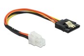 Stromkabel (Intern) - DeLOCK Power Adapter - Power P4 to SATA Power - 20 cm - 85519