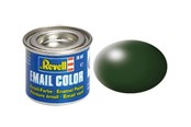 Kreativ-Spiele - Revell Enamel Paint # 363 - Dark Green Silk Matt - 32363