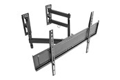 Wandhalterungen, AV-Halterungen & AV-Möbel - Nedis mounting kit - full-motion - for LCD TV - black - Max 40 kg - recommended for 70" - TVWM5350BK