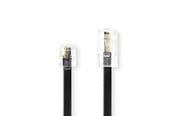 Telefon-Kabel - Nedis TCGL90201B50 telephone cable - TCGL90201B50