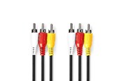 Display Kabel - Nedis CVGL24300BK20 composite video cable - CVGL24300BK20