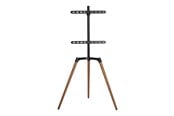 Wandhalterungen, AV-Halterungen & AV-Möbel - Nedis TVSM7060BK stand - tripod - for LCD TV - black beech - Max 35 kg - recommended for 65" - TVSM7060BK