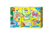 Kreativ-Spiele - SES Creative My First - 3in1 Finger Painting Coloring Pasting Shapes - 14489
