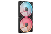 Gehäuselüfter - Corsair iCUE LINK LX140-R 2-pack - Gehäuselüfter - 140mm - Schwarz mit RGB LED - 38 dBA - CO-9051052-WW