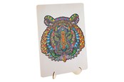 Puzzle - Creative Craft Group Wooden Jigsaw Puzzle Tiger 130pcs. Boden - 400084