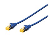 Netzwerk - Kabel - DIGITUS Professional patch cable - 25 cm - blue - Blau - 0.25m - DK-1644-A-0025/B