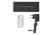 Video Audio Switcher - Nedis VSWI3475AT - video/audio switch - 5 ports - VSWI3475AT