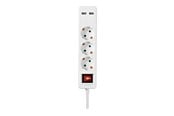 Stromkabel (Extern) - Nedis EXSO315UFSWT - power strip - 3680 Watt - EXSO315UFSWT
