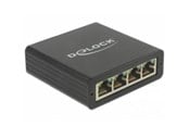 Netzwerkadapter (Netzkarte, Druckserver, u.s.w.) - DeLOCK Adapter USB 3.0 > 4 x Gigabit LAN - 62966