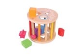 Baby Spielzeug - Bigjigs Wooden Shape Sorter - BB096