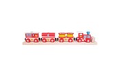 Holzspielzeug - Bigjigs Wooden Fire Train - BJT474