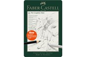Utensilien zum Schreiben und Zeichnen - Faber-Castell Set Pitt Graphite Matt 11er Metalletui - 115220