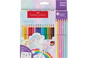 Utensilien zum Schreiben und Zeichnen - Faber-Castell Buntstift Colour Grip Einhorn 18+6 - 201543