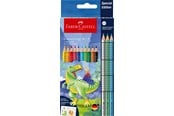Utensilien zum Schreiben und Zeichnen - Faber-Castell Buntstift Colour Grip Dino 10+3 - 201545