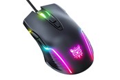 Maus - ONIKUMA CW905 Wired - Gaming Maus (Schwarz mit RGB) - CW905B