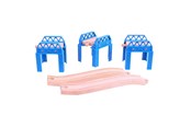 Holzspielzeug - Bigjigs Wooden Rail - Bridge Parts 3 pcs. - BJT056