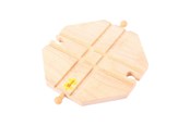 Holzspielzeug - Bigjigs Wooden Rails - Crossing Plateau - BJT105