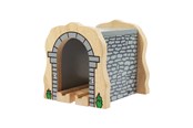 Holzspielzeug - Bigjigs Wooden Rails - Gray Tunnel - BJT120