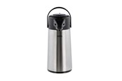 Thermosflasche - Thermos - Jug with pump 1.9L - Steel/Black (15095) - 15095