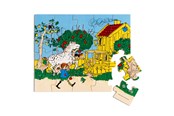 Puzzle - Pippi wooden puzzle - 18096