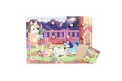 Puzzle - Bluey wooden puzzle with knob - 18156
