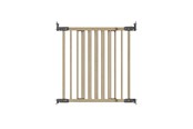 Babypflege - BabyDan FlexiFit Deluxe Safety Gate 62.5-100.5 cm Wood/Gray - 501439