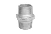 Gewindestücke - +GF+ nipple galvanized 4'' - 770280212
