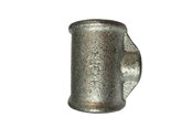 Gewindestücke - +GF+ tee 90° galvanized reduced 2 1/2-1 1/4'' - 770129216