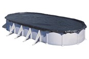 Pools - GRE Pool Cover Winter for Oval Pool Size 500 x 300 cm - CIPROV501