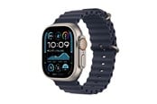 Smartwatches, Pulsuhren, Sportuhren & Schrittzähler - Apple Watch Ultra 2 GPS + Cellular 49mm - Titanium Case with Navy Ocean Band - MX4D3DH/A