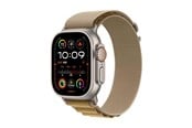 Smartwatches, Pulsuhren, Sportuhren & Schrittzähler - Apple Watch Ultra 2 GPS + Cellular 49mm - Titanium Case with Tan Alpine Loop - Medium - MX4F3DH/A