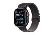 Smartwatches, Pulsuhren, Sportuhren & Schrittzähler - Apple Watch Ultra 2 GPS + Cellular 49mm - Black Titanium Case with Black Titanium Milanese Loop - S - MX4W3DH/A