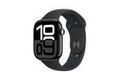 Smartwatches, Pulsuhren, Sportuhren & Schrittzähler - Apple Watch Series 10 GPS 46mm - Jet Black Aluminium Case with Black Sport Band - M/L - MWWQ3QN/A
