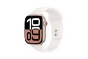 Smartwatches, Pulsuhren, Sportuhren & Schrittzähler - Apple Watch Series 10 GPS + Cellular 46mm - Rose Gold Aluminium Case with Light Blush Sport Band - M/L - MWY73QN/A