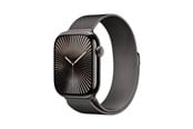 Smartwatches, Pulsuhren, Sportuhren & Schrittzähler - Apple Watch Series 10 GPS + Cellular 46mm - Slate Titanium Case with Slate Milanese Loop - M/L - MWYW3QN/A
