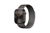 Smartwatches, Pulsuhren, Sportuhren & Schrittzähler - Apple Watch Series 10 GPS + Cellular 42mm - Slate Titanium Case with Slate Milanese Loop - MX053QN/A