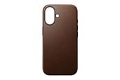 Handys - Cover & Cases - Nomad Modern Leather case - Brown - iPhone 16 - NM01850885