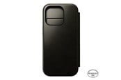 Handys - Cover & Cases - Nomad Modern Leather Folio - iPhone 16 Pro | Green Chrome | Horween - NM01385585