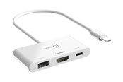 Dockingstationen - j5create USB-C to 4K HDMI (with 100W PD) - JCA399-N