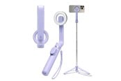 Handys - Anderes Zubehör - Spigen MagSafe Tripod Selfie Stick - lavender - AMP07658
