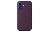 Handys - Cover & Cases - Apple iPhone 16 Silicone Case with MagSafe - Plum - MYY43ZM/A