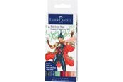 Utensilien zum Schreiben und Zeichnen - Faber-Castell Tuschestift Pitt Artist Pen Comic 6x - 267196