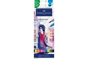 Utensilien zum Schreiben und Zeichnen - Faber-Castell Gofa Aqua Dual Marker 6er Etui - 164606
